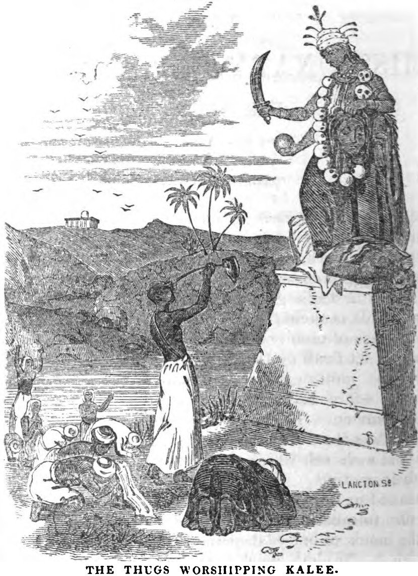 worshipping kali