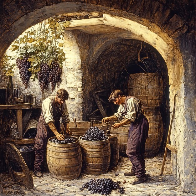 The Red Vineyard,
