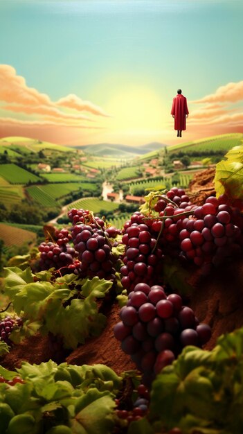 The Red Vineyard,